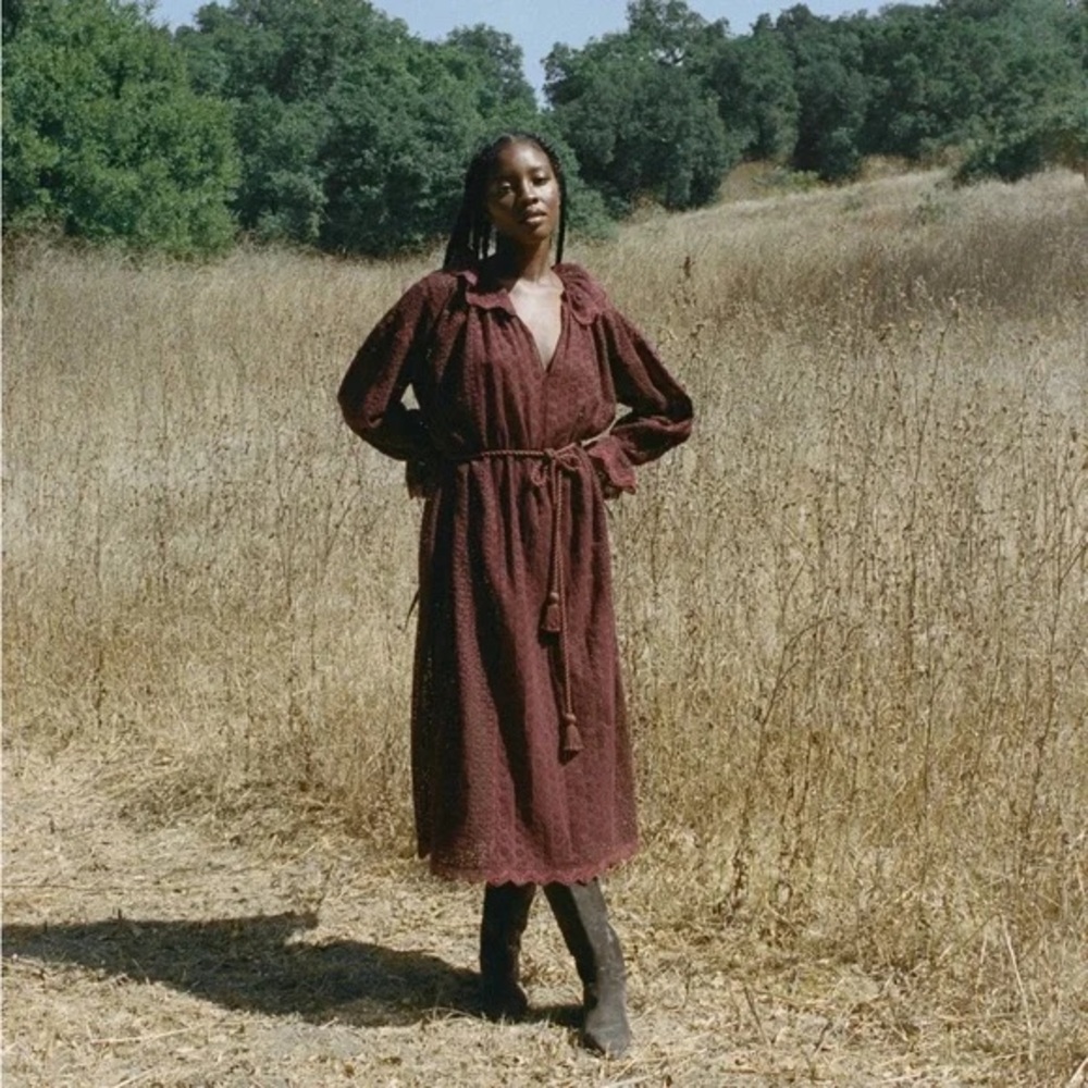 DOEN Persephone Dress - Antique Walnut XXS